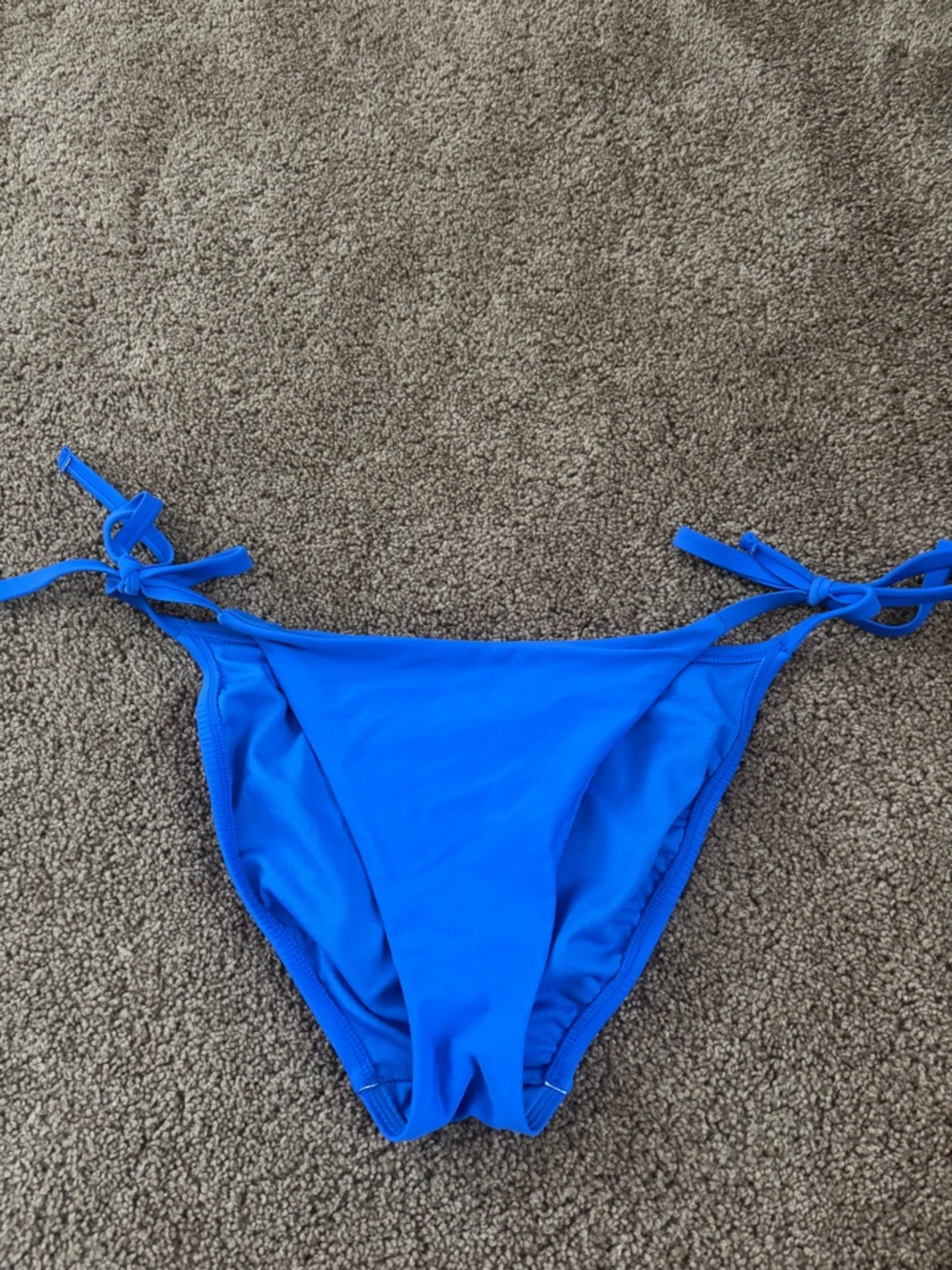 Shade & Shore Royal Blue Tie-Side Bikini Bottom
